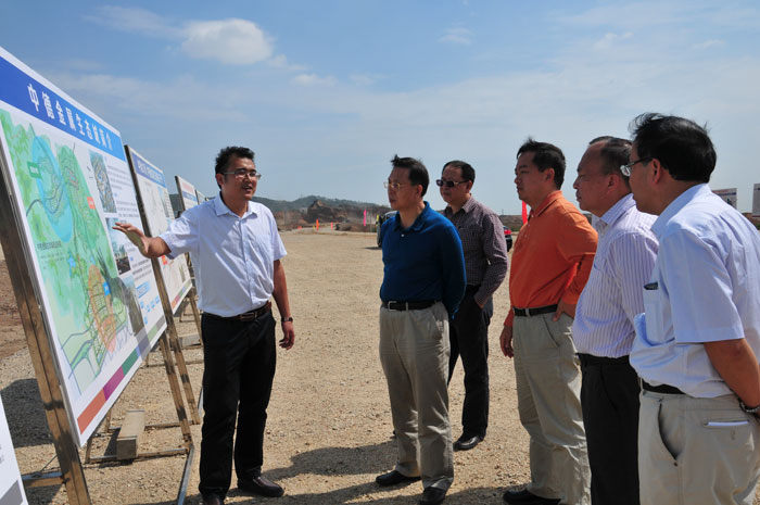 廣晟有色金屬集團(tuán)董事長郭省周一行蒞揭參觀調(diào)研